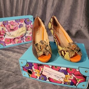 Poetic Licence Faithfully Yours Bronze Heels